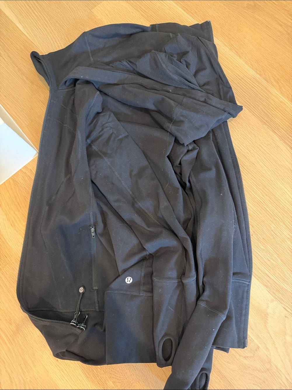 lululemon athletica Black Full-Zip Jacket